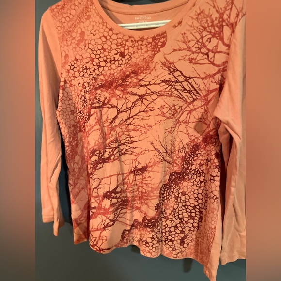 Northern Reflections Pink and Red Women's Top XL - Picture 4 of 5